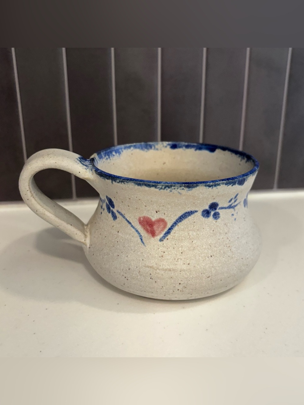 Vintage Handmade Studio Pottery Mug